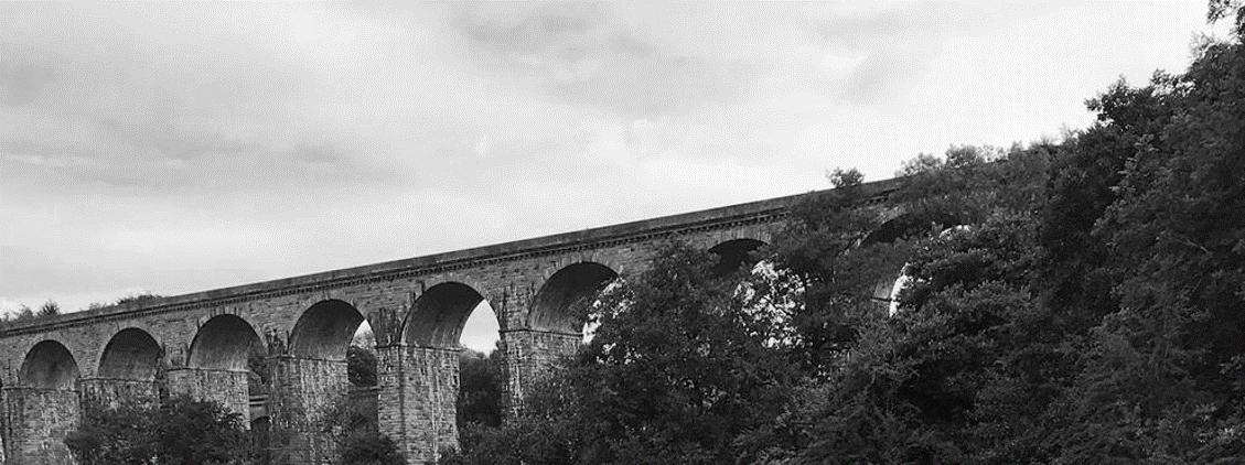 Image of an aqueduct which is local to Brother Industries UK