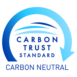 carbon neutral logo, a certification that was awared to Brother Industries UK for our approach to improving our environmental impact